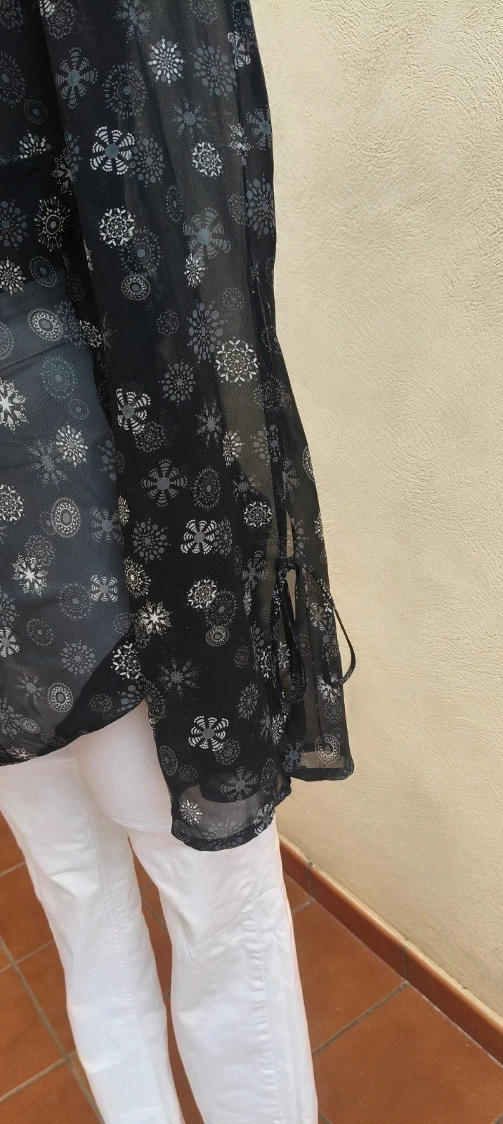 Blusa Esprit Gasa Estampado Mandalas 🌈 – Esprit – taille L 4