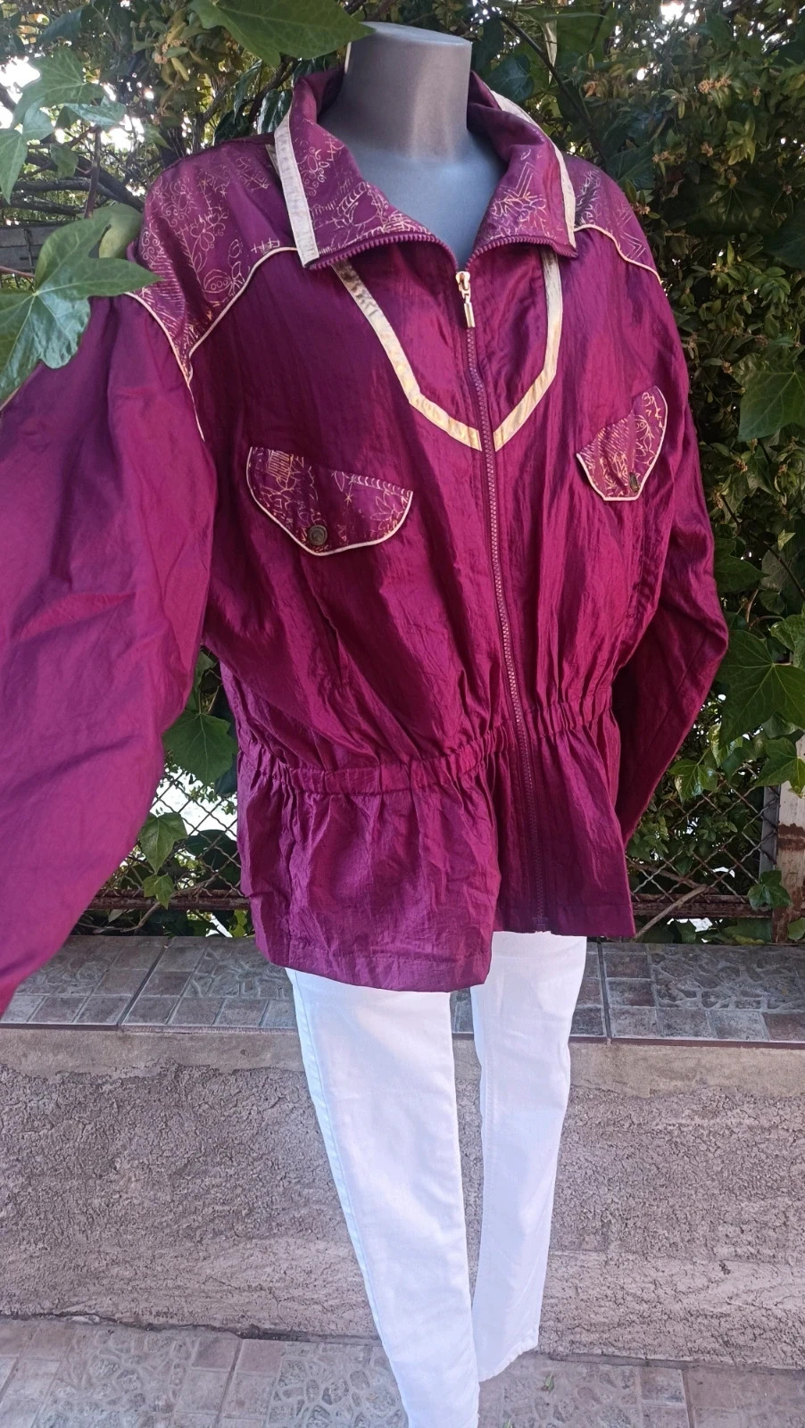 Chaqueta Vintage 80s/90s AthleTech - Estilo Retro/Boho 🌈 – athletech – taille XL / 42 / 14 2