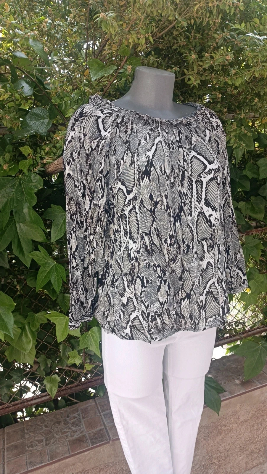 Blusa fluida Animal Print – Eksept 🌈 – Eksept – taille XL / 42 / 14 2