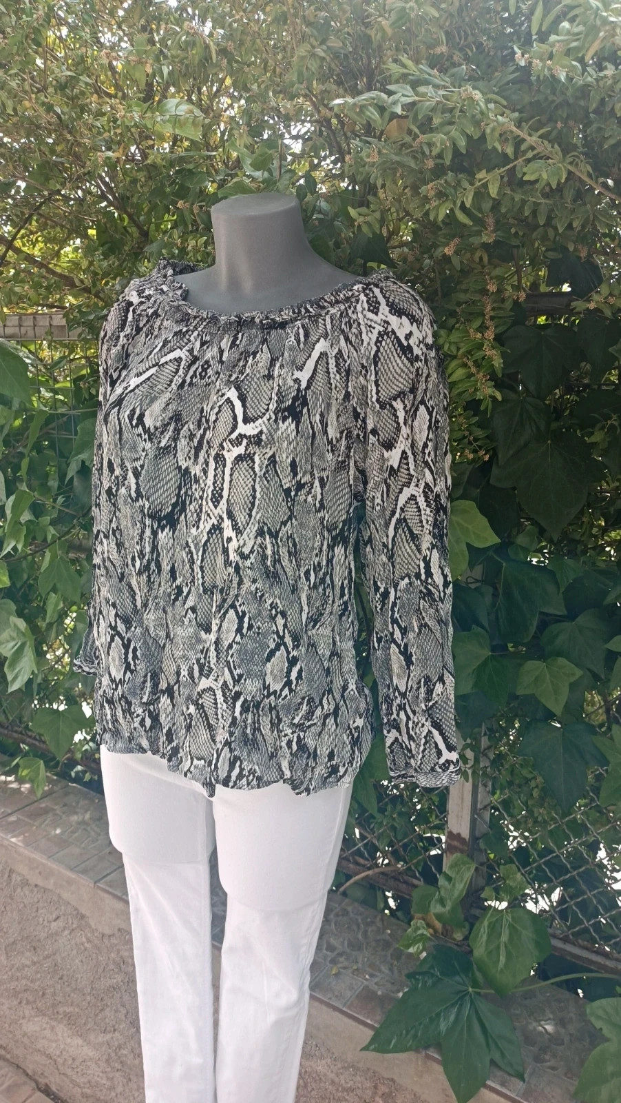 Blusa fluida Animal Print – Eksept 🌈 – Eksept – taille XL / 42 / 14 3