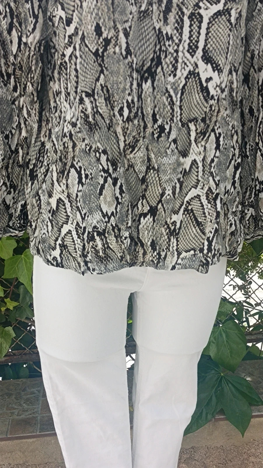 Blusa fluida Animal Print – Eksept 🌈 – Eksept – taille XL / 42 / 14 5