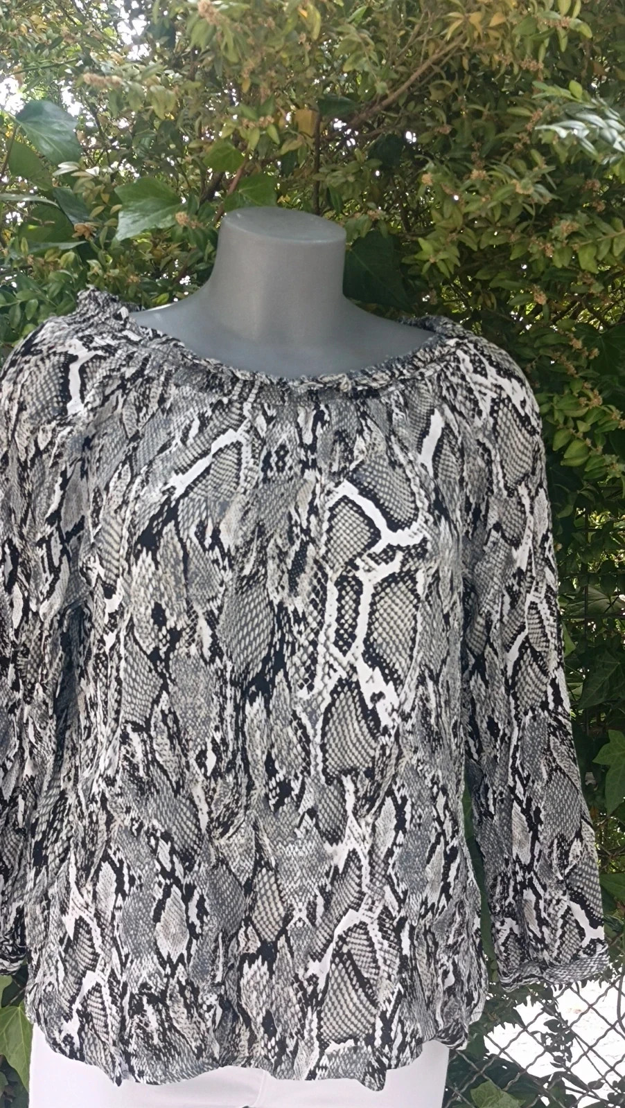 Blusa fluida Animal Print – Eksept 🌈 – Eksept – taille XL / 42 / 14 4