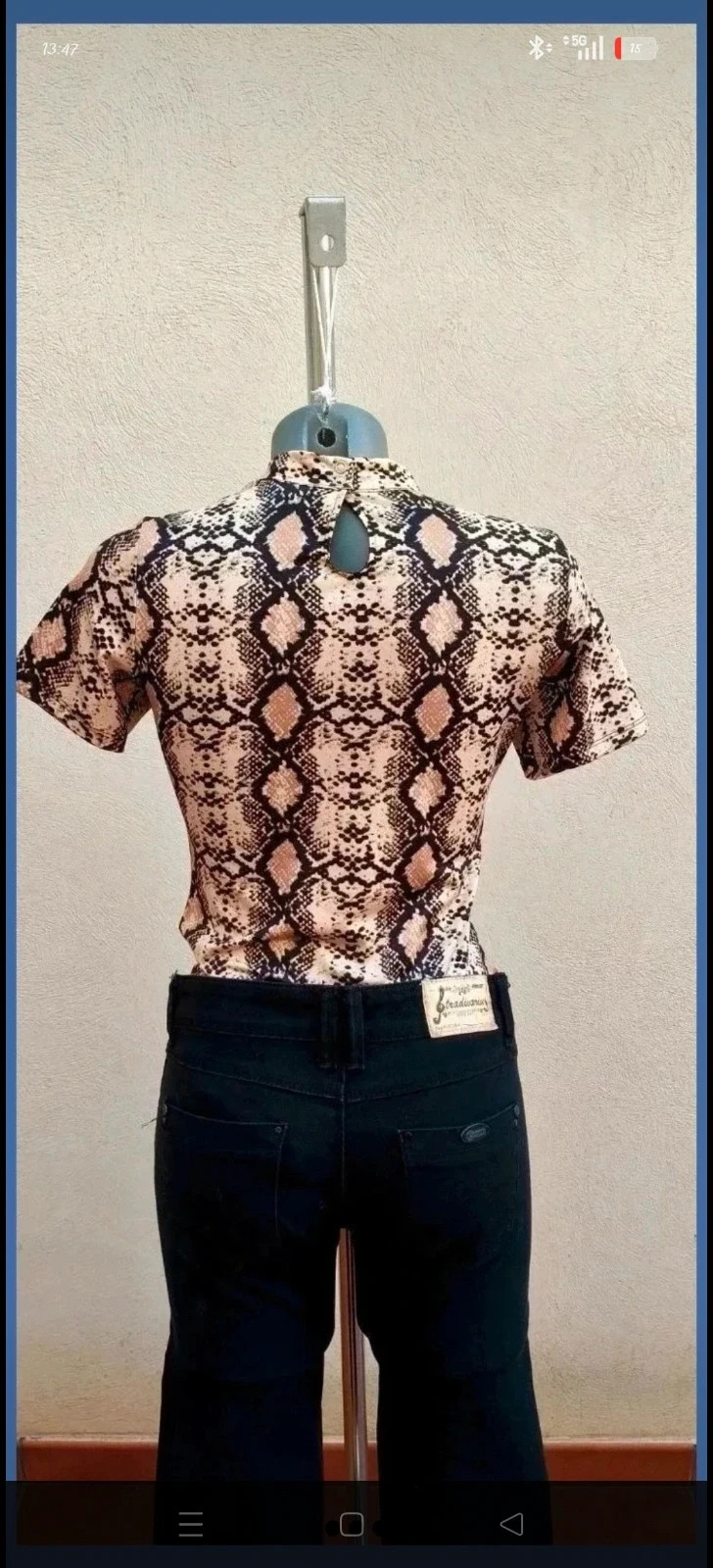 Bodysuit Estampado Serpiente Jennyfer - Talla M - Muy Buen Estado🌈 – Jennyfer – taille M / 38 / 10 5