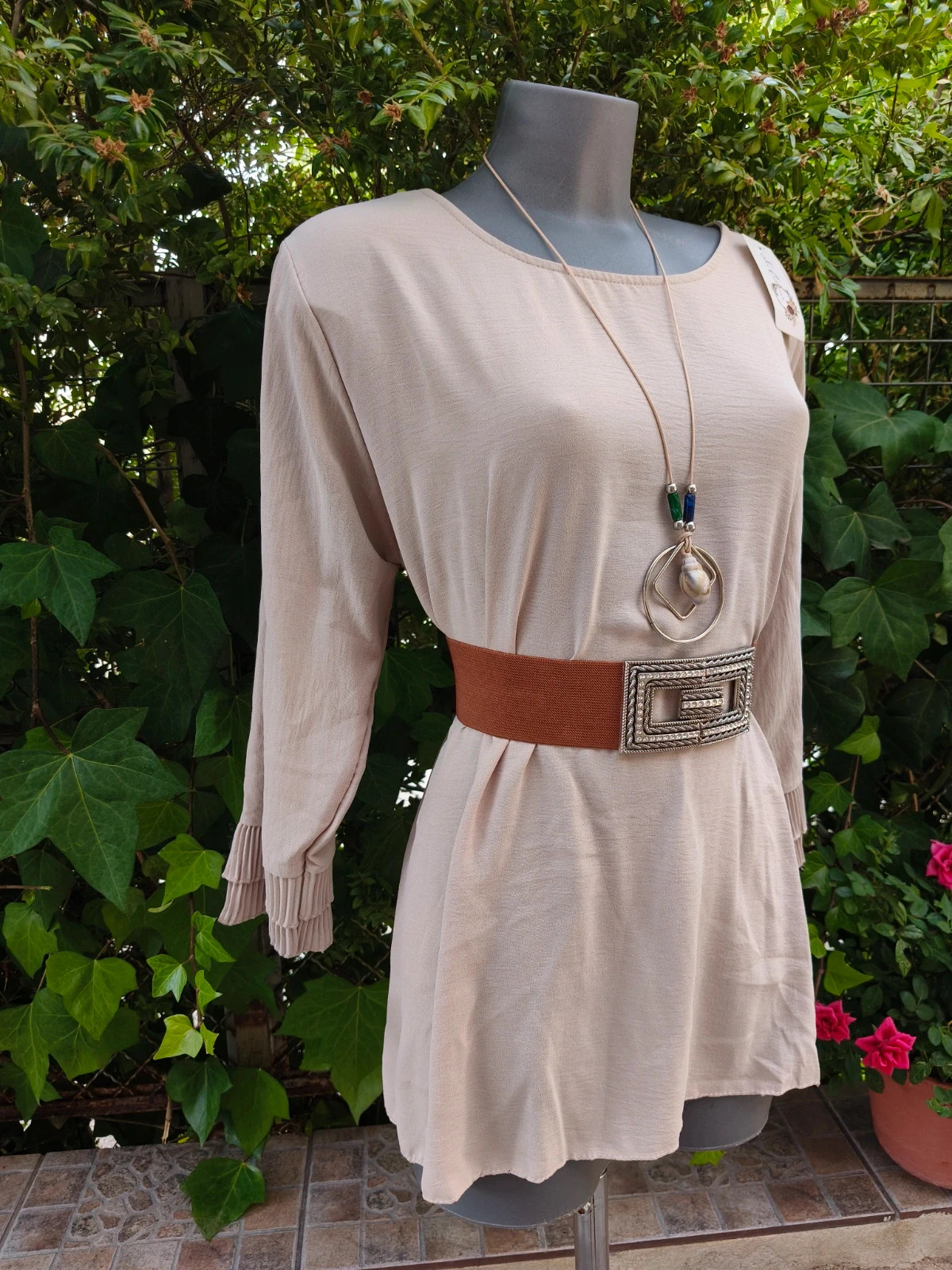Blusón amplio beige 🌈 – New Collection – taille M / 38 / 10 2