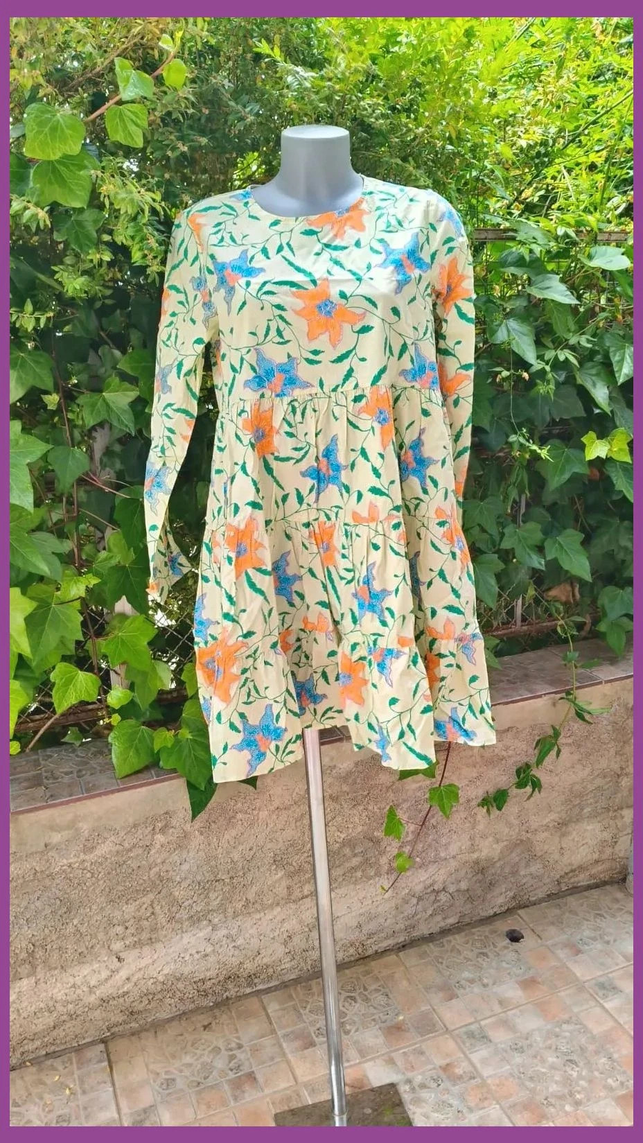Vestido Corto Floral - R de Rocio (Talla M) 🌈 – R de Rocio – taille M / 38 / 10 5