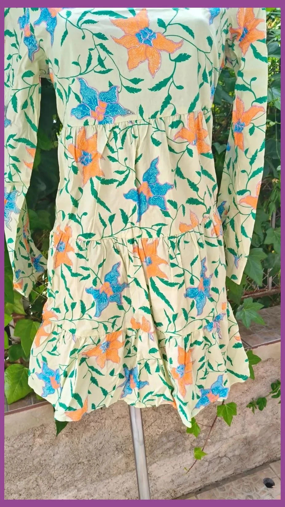 Vestido Corto Floral - R de Rocio (Talla M) 🌈 – R de Rocio – taille M / 38 / 10 3