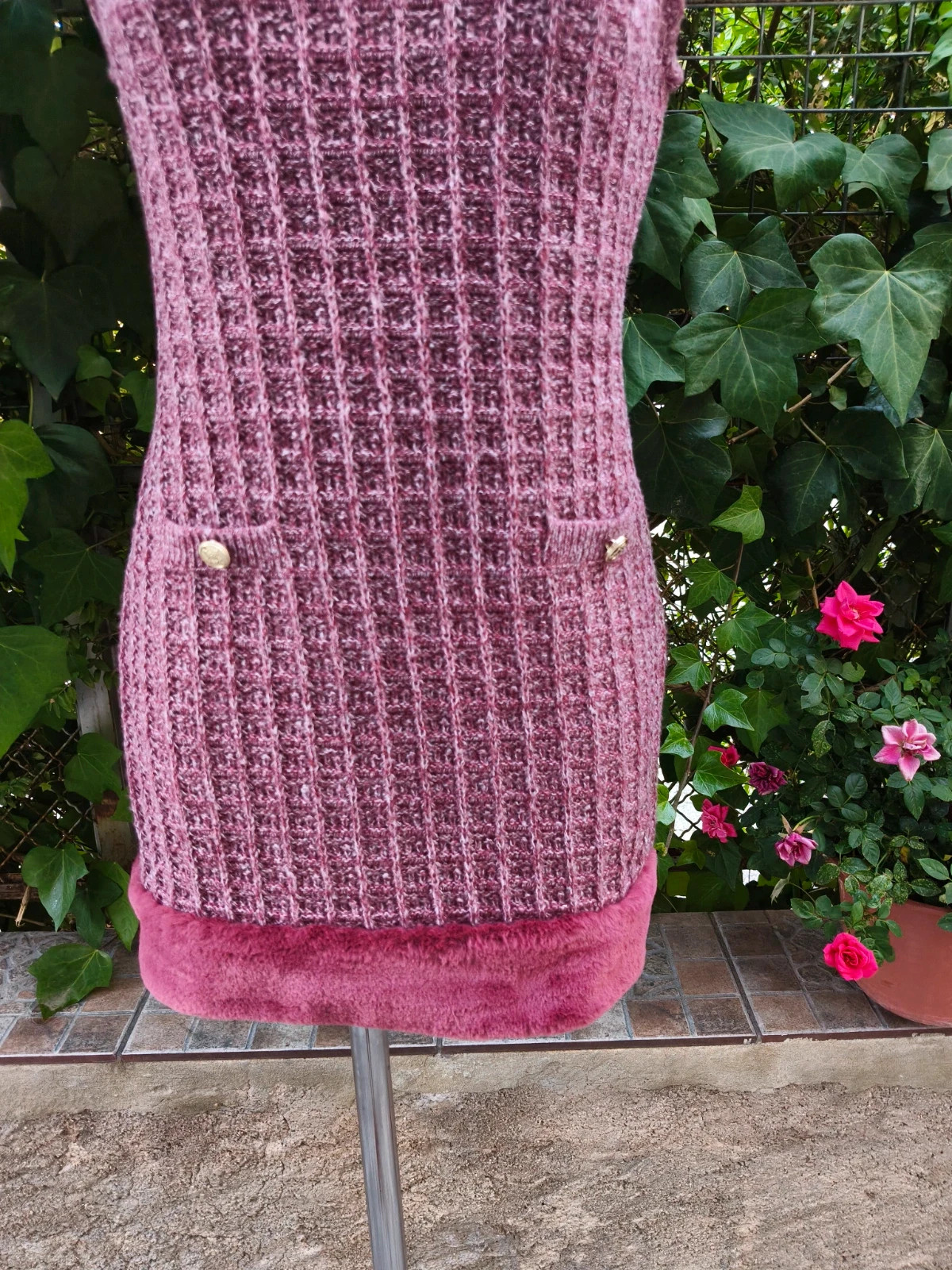 Vestido Corto tweed Burdeos Zara 🌈 – Zara – taille M / 38 / 10 4