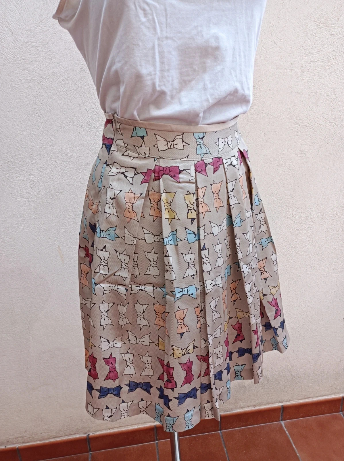 Falda de tablas estampado lazos 🌈 – La Boutique – taille S / 36 / 8 2