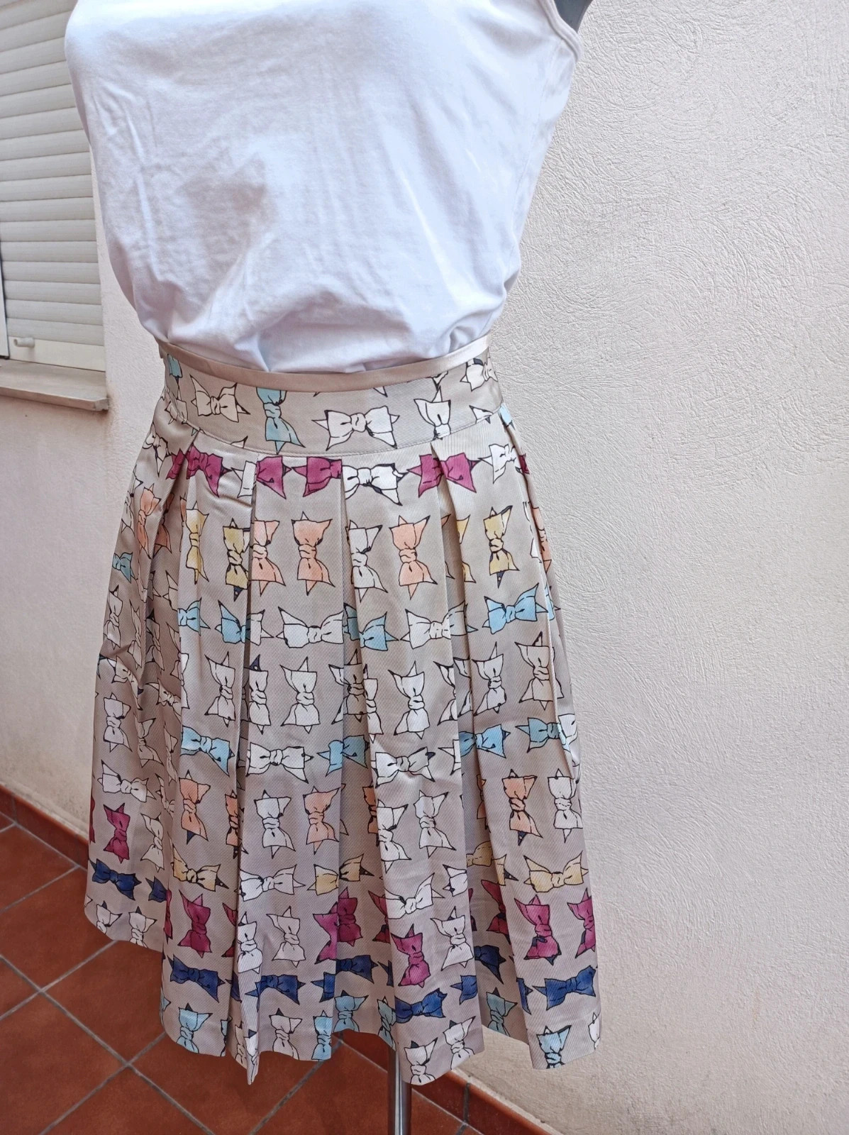 Falda de tablas estampado lazos 🌈 – La Boutique – taille S / 36 / 8 3