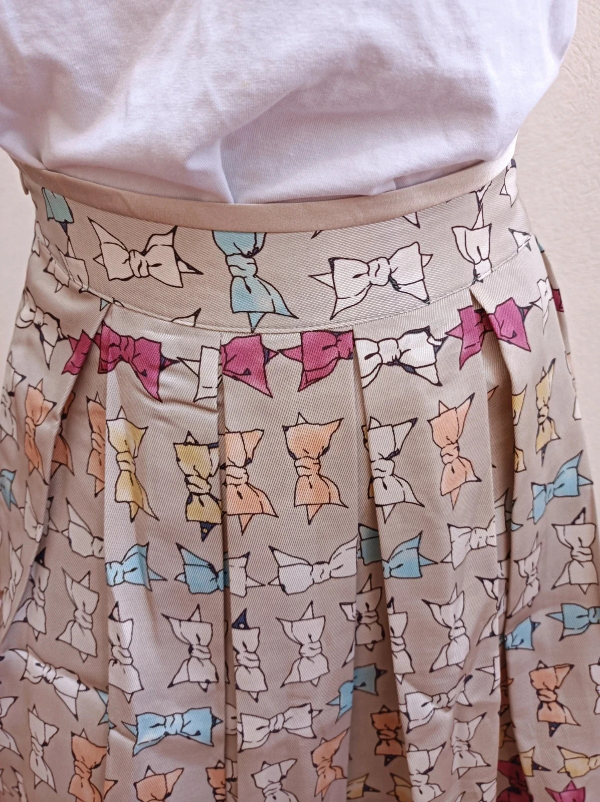 Falda de tablas estampado lazos 🌈 – La Boutique – taille S / 36 / 8 5