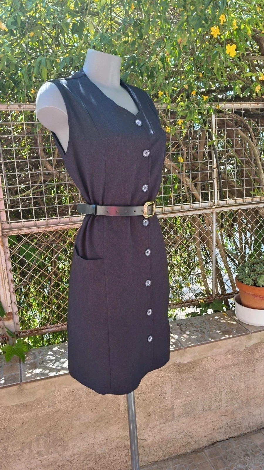 Vestido Estilo Pichi Azul Oscuro - Caty Jane Paris 🌈 – Caty Jane – taille XXXL / 46 / 18 4