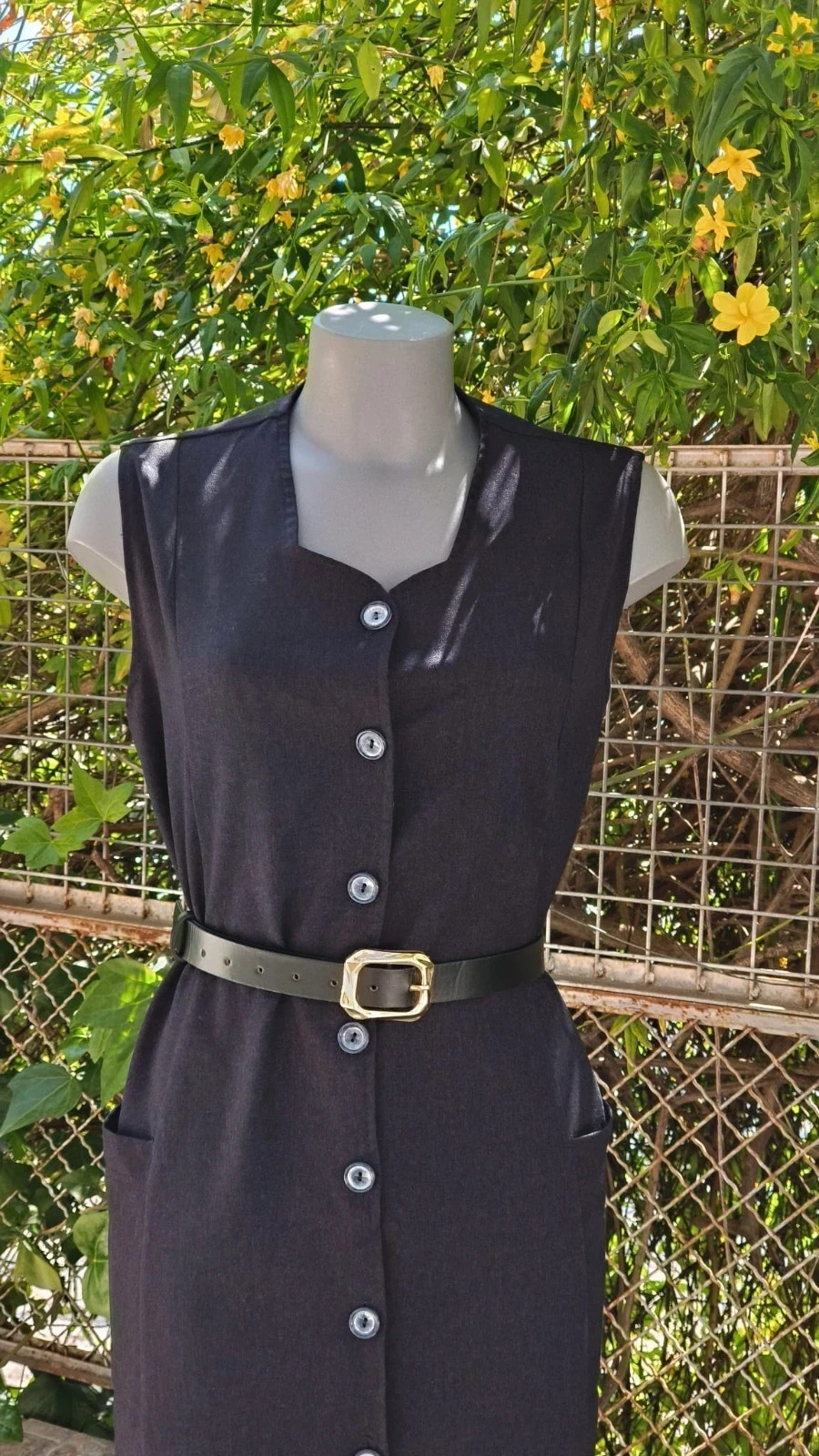 Vestido Estilo Pichi Azul Oscuro - Caty Jane Paris 🌈 – Caty Jane – taille XXXL / 46 / 18 2