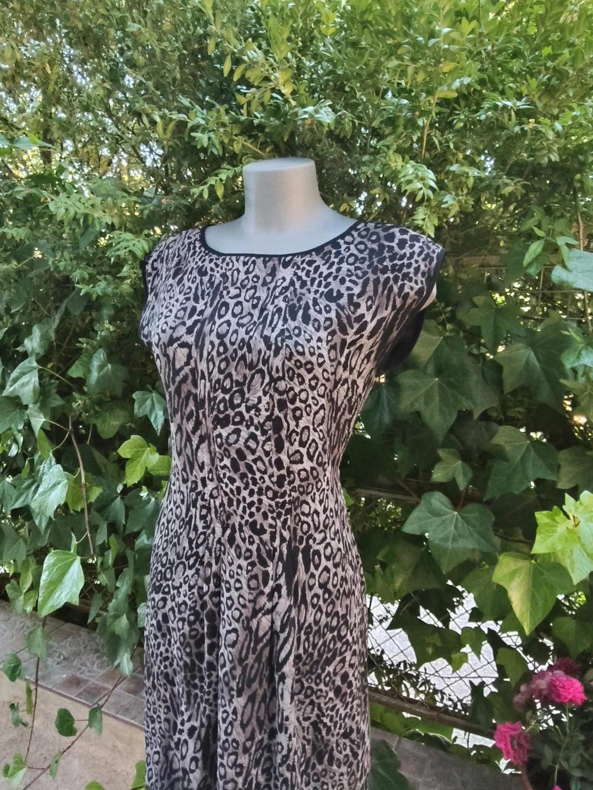 Vestido de Gasa Animal Print de Sfera 🌈 – Sfera – taille S / 36 / 8 2