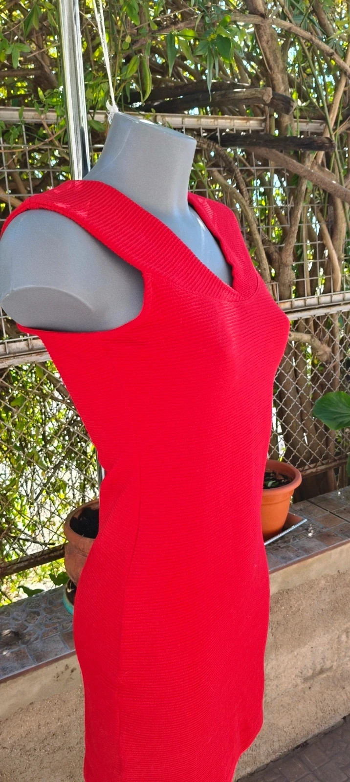 Vestido Ajustado Rojo Mango Casual - Talla S / 36 🌈 – Mango – taille S / 36 / 8 5