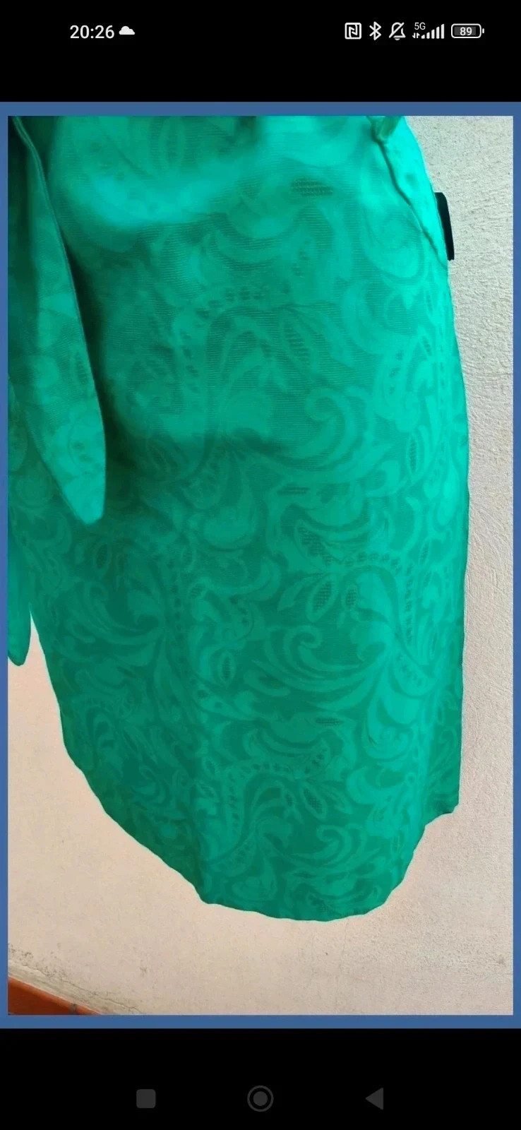 Falda de Tubo Elegante Verde Esmeralda – Talla 44 – Festa – taille XXL / 44 / 16 4