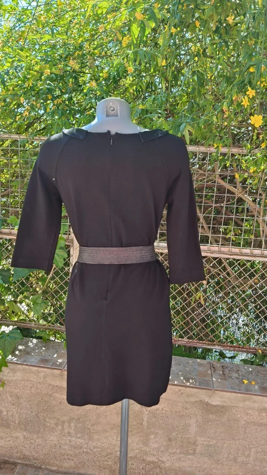 Vestido Negro con Cuello Peter Pan - One Step 🌈 – One step – taille L / 40 / 12 5