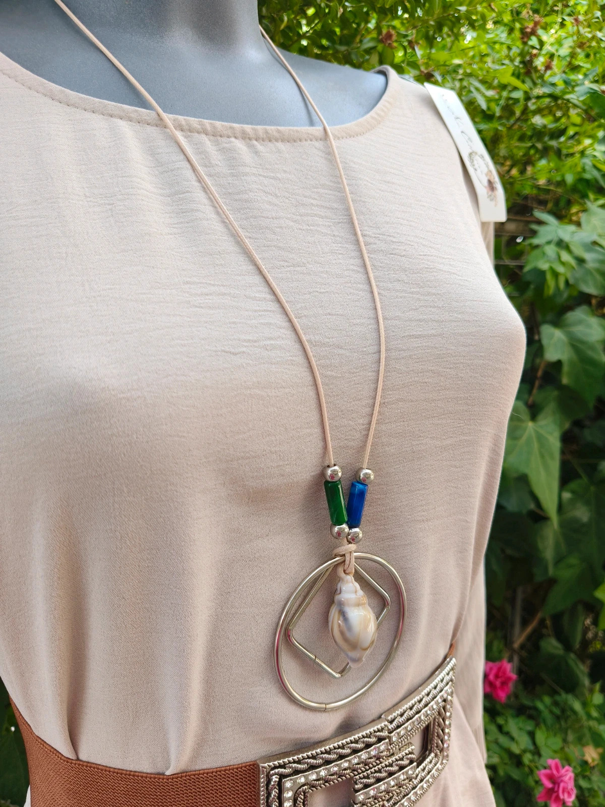 Collar largo concha 🌈 – Fashion Jewelry 3