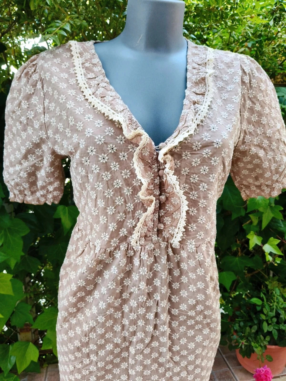 Vestido de Algodón Bordado – Season (Talla S) 🌈 – Season – taille S / 36 / 8 2