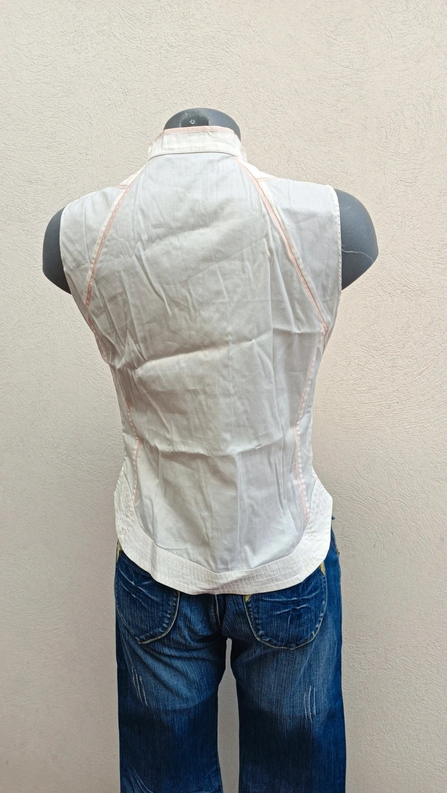 Camisa Roberto Verino sin mangas - Talla 38 - Estilo Romántico 🌈 – Roberto Verino – taille M / 38 / 10 5