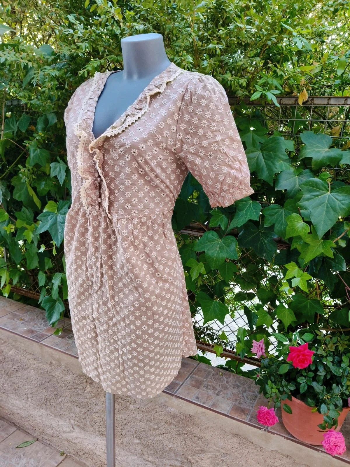 Vestido de Algodón Bordado – Season (Talla S) 🌈 – Season – taille S / 36 / 8 3