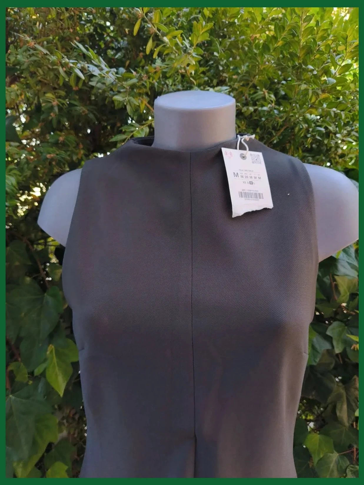 Precioso vestido corto sin mangas de la marca Zara 🌈 – Zara – taille M / 38 / 10 2