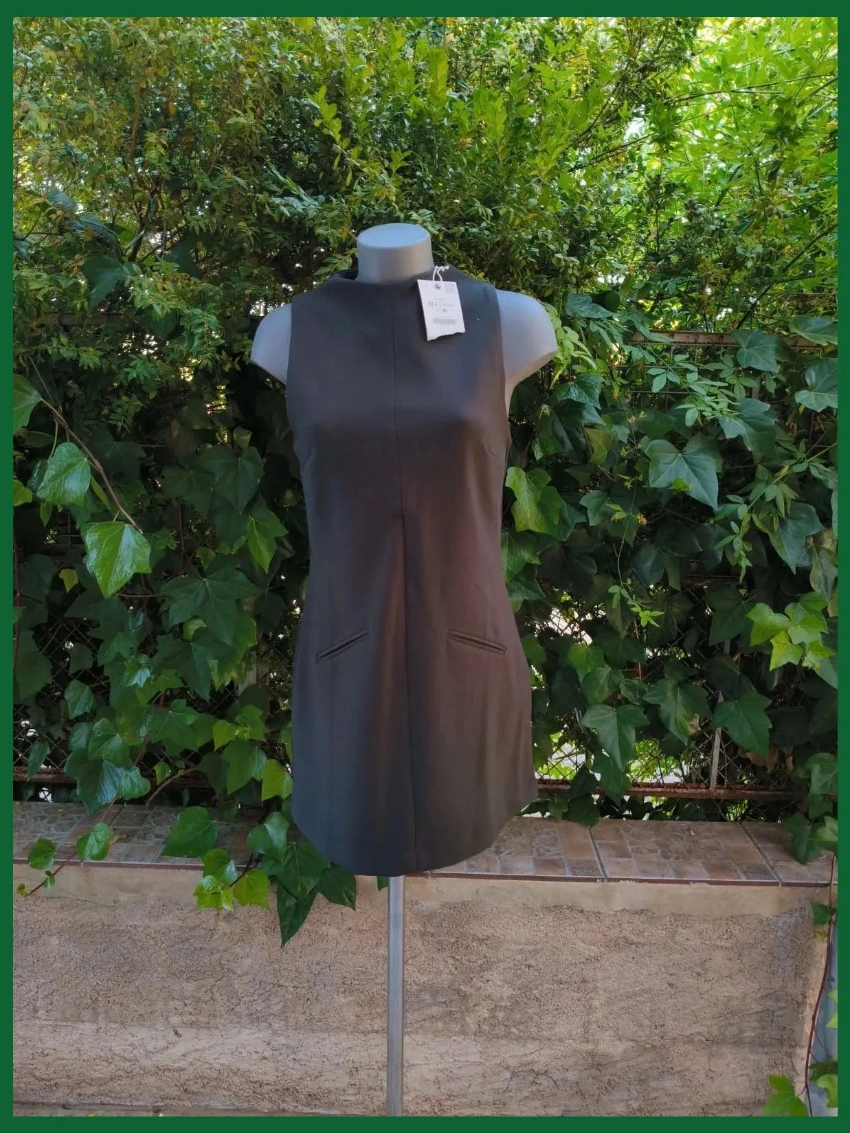 Precioso vestido corto sin mangas de la marca Zara 🌈 – Zara – taille M / 38 / 10