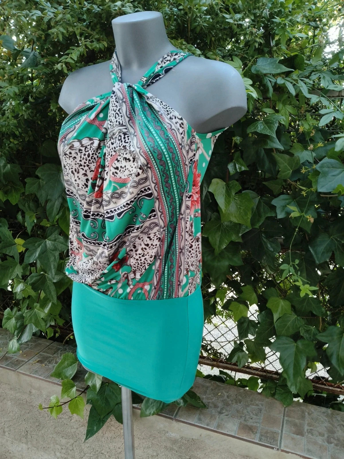 Vestido corto estampado paisley. 🌈 – Luxurissime – taille XS / 34 / 6 3