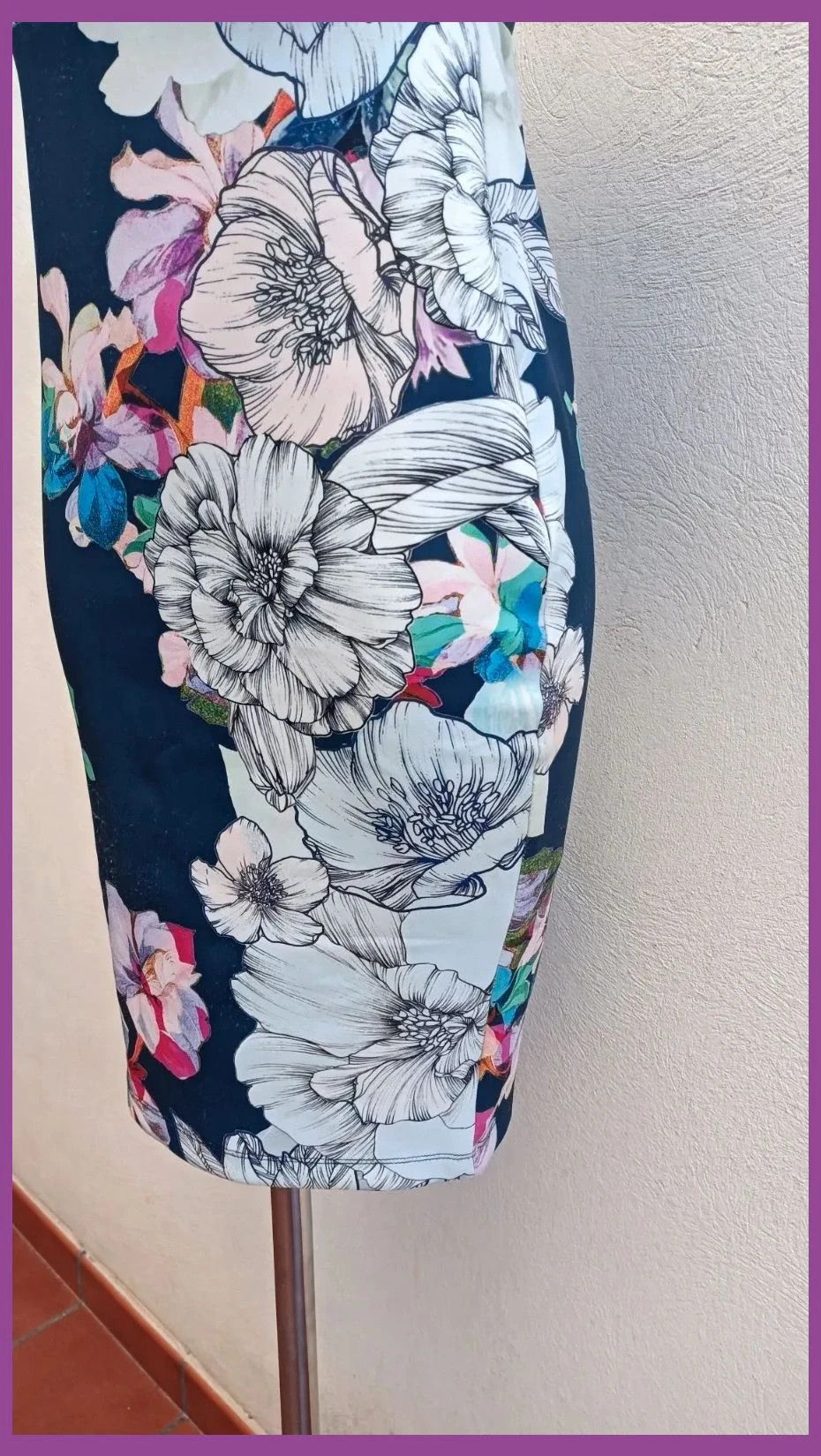 Vestido Ajustado Floral ASOS - Talla 36 (S) 🌈 – ASOS – taille S / 36 / 8 5