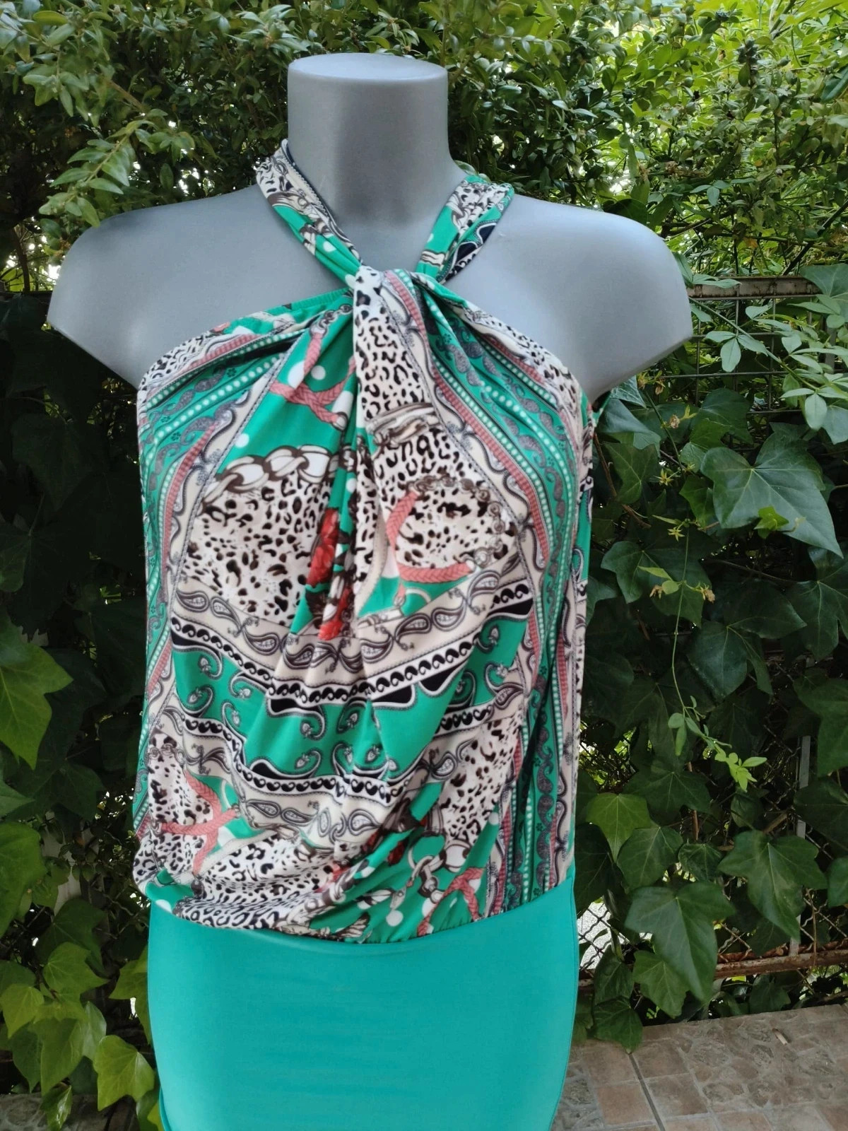 Vestido corto estampado paisley. 🌈 – Luxurissime – taille XS / 34 / 6 2