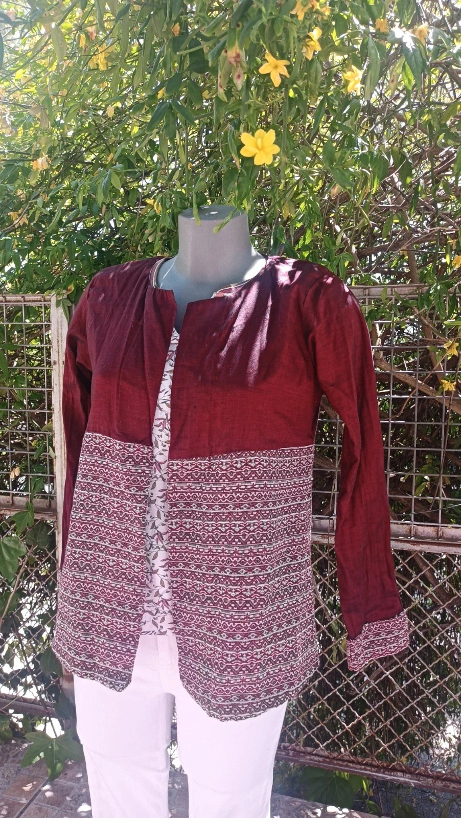 Chaqueta ligera estilo étnico - Talla L 🌈 – Boutique Bohéme – taille L / 40 / 12 3