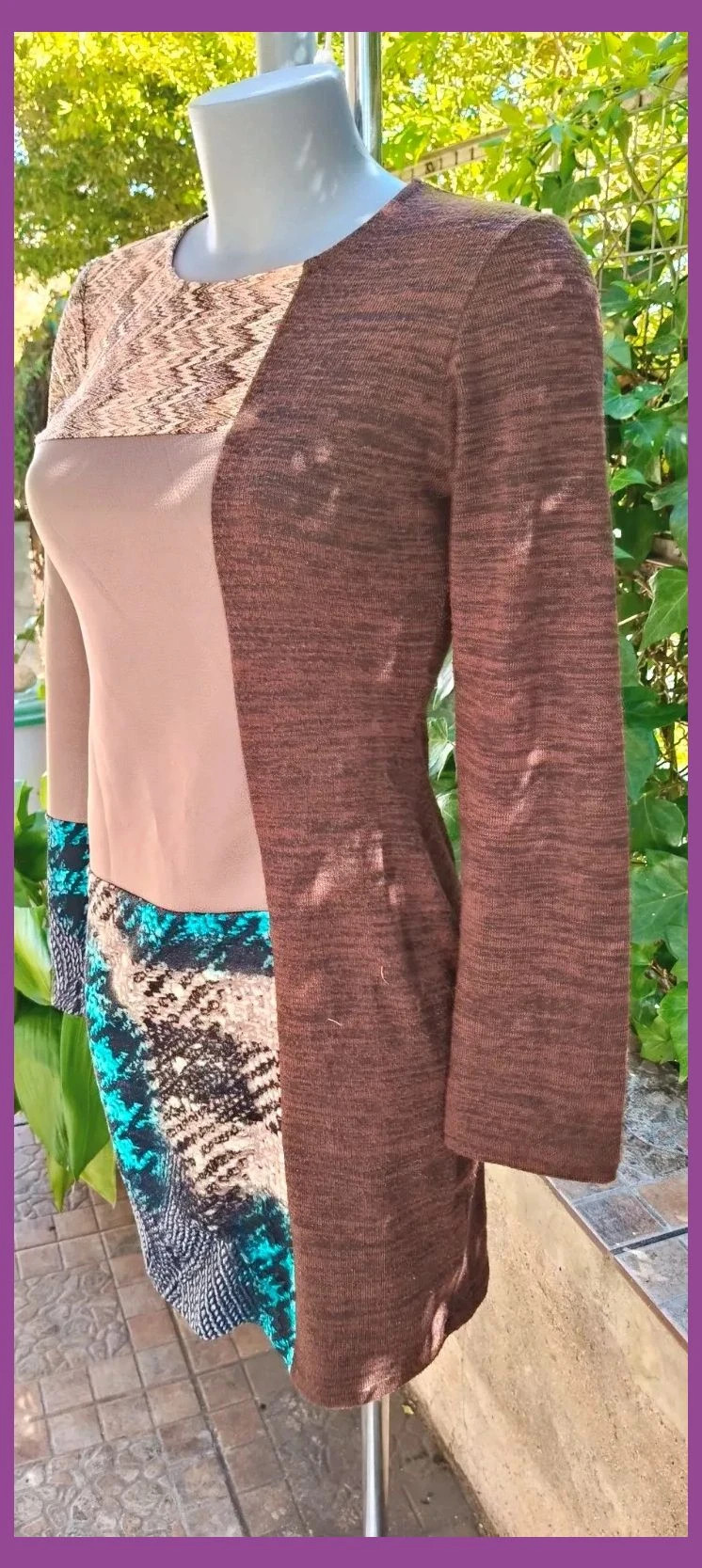 Vestido "JM Buendia" Estilo Patchwork - Original y Cómodo (Talla M) 😍 – JM Buendia – taille M / 38 / 10 4
