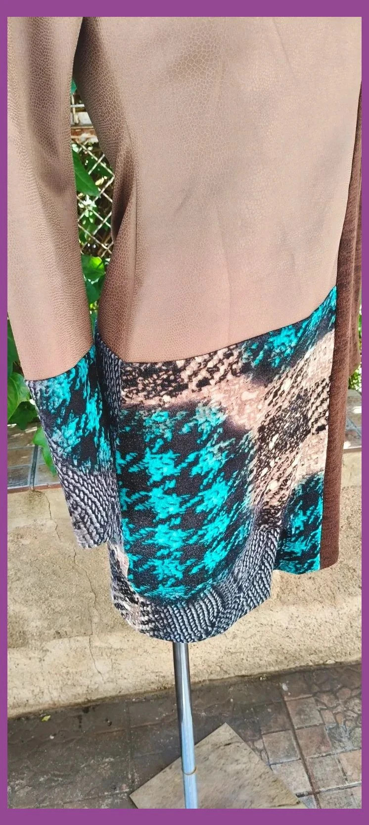 Vestido "JM Buendia" Estilo Patchwork - Original y Cómodo (Talla M) 😍 – JM Buendia – taille M / 38 / 10 5