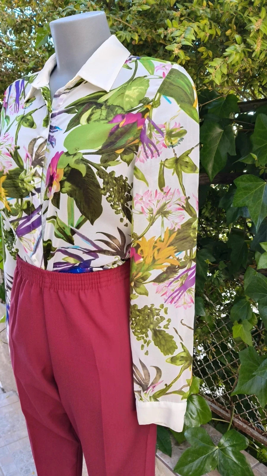 Blusa Floral Multicolor - Basement Collection 🌈 – Basement – taille S / 36 / 8 2