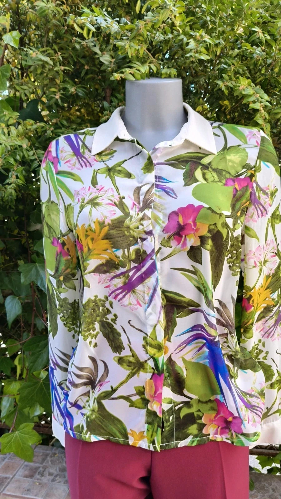 Blusa Floral Multicolor - Basement Collection 🌈 – Basement – taille S / 36 / 8 4