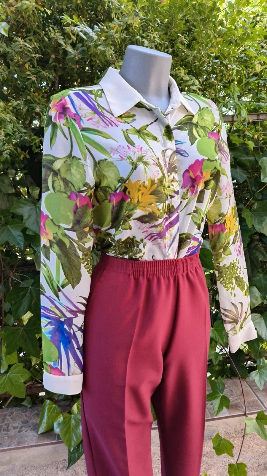 Blusa Floral Multicolor - Basement Collection 🌈 – Basement – taille S / 36 / 8 3