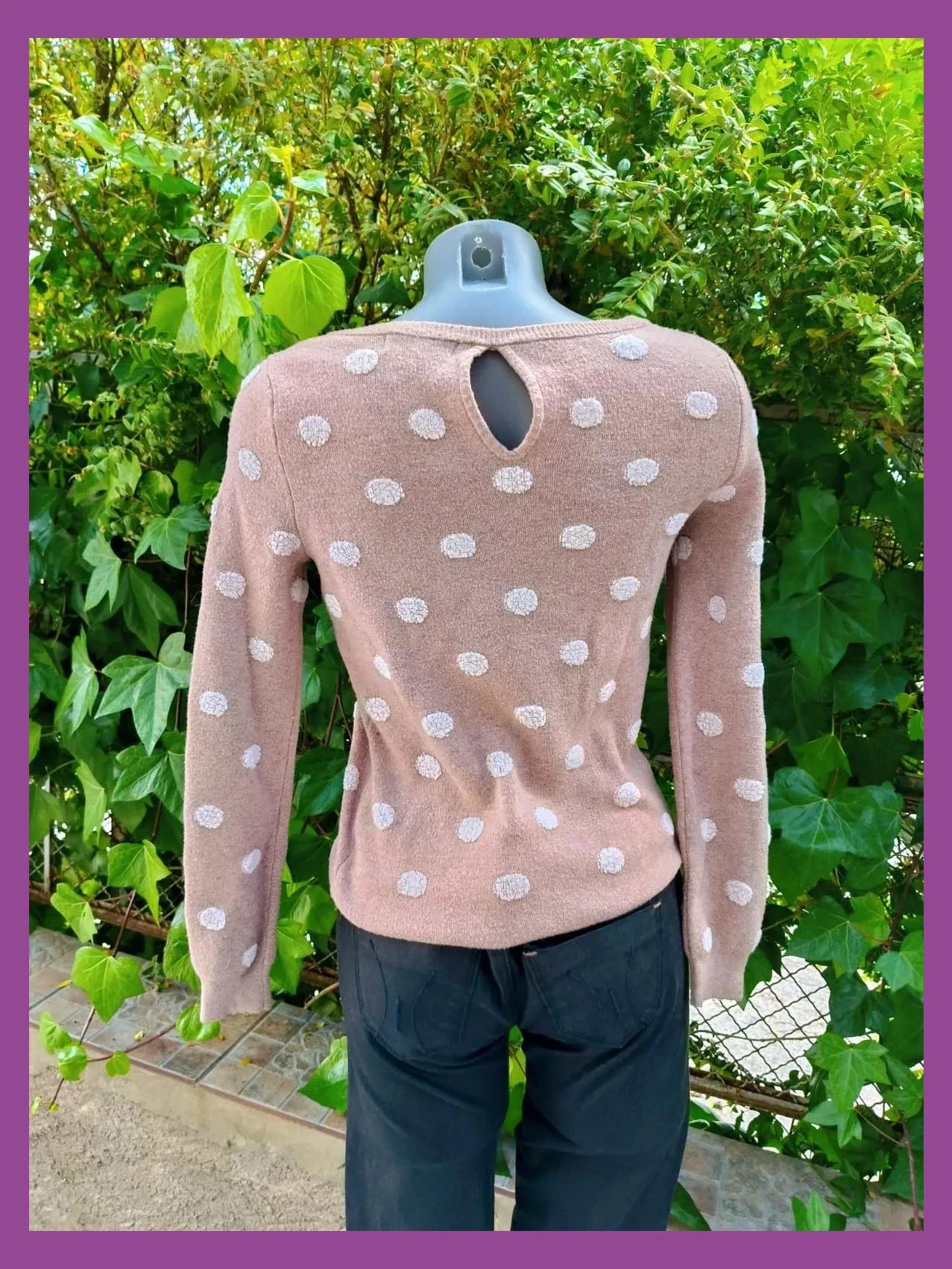 Jersey de Punto con Lunares en Relieve - Grain de Malice 🌈 – Grain de Malice – taille XS / 34 / 6 5