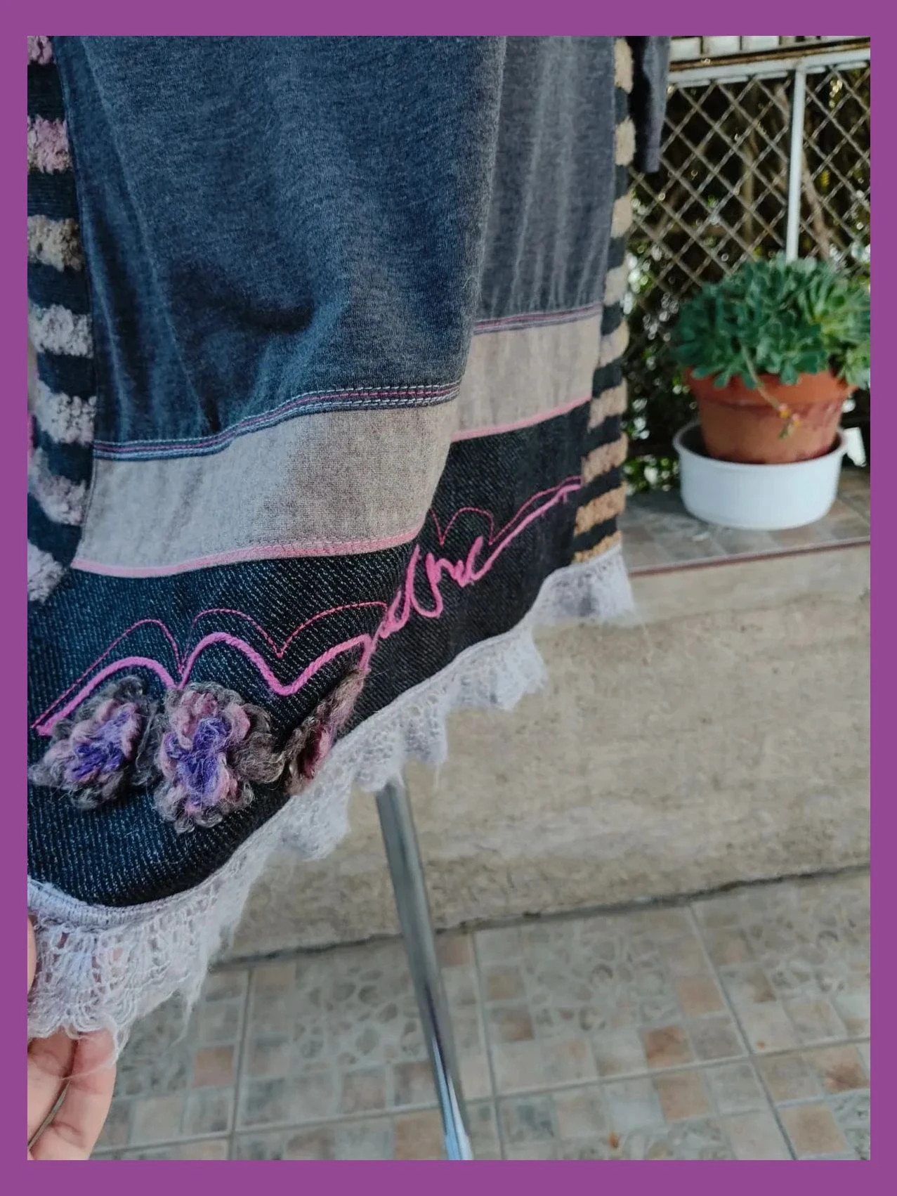 Vestido Corto Poupée Chic - Estilo Boho y Original 🌈 – Poupée Chic – taille L / 40 / 12 5