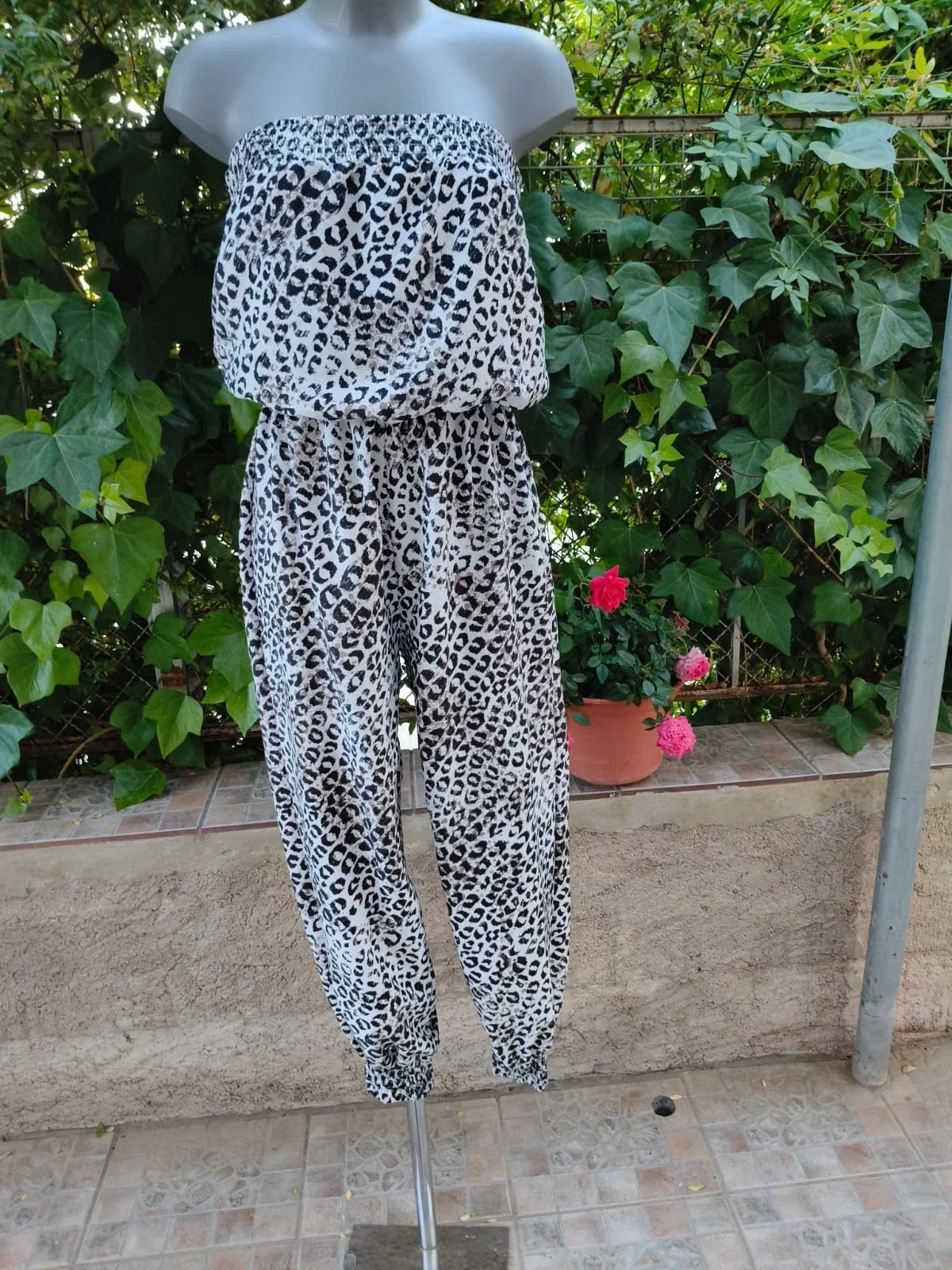 Monito Largo Estampado de Leopardo (Palabra de Honor)🌈 – Boutique Bohéme – taille M / 38 / 10 5