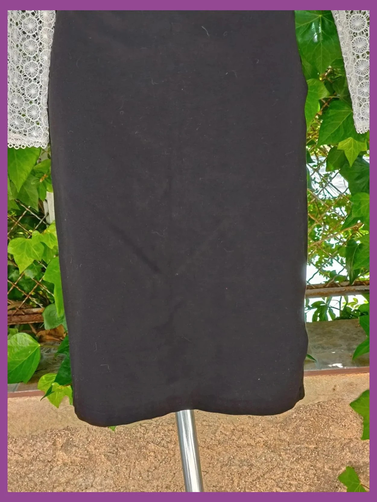 Falda de Tubo Negra Camaïeu – Estilo Elegante y Confortable 🌈 – Camaïeu – taille M / 38 / 10 5