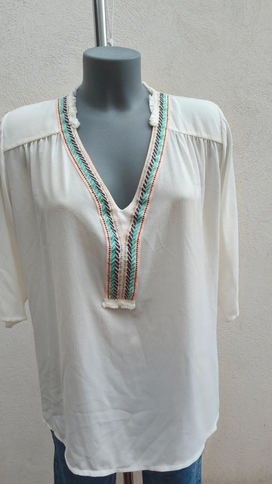 Blusa Blanca Estilo Boho - Waipaï Collection 🌈