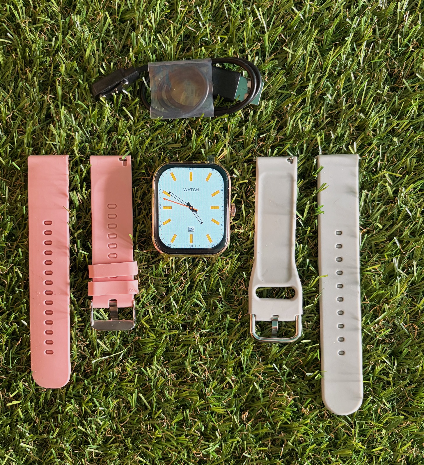 Parure Coffret Cadeau Femme A58 Plus Montre connectée & charge inclus – Smartwatch 4