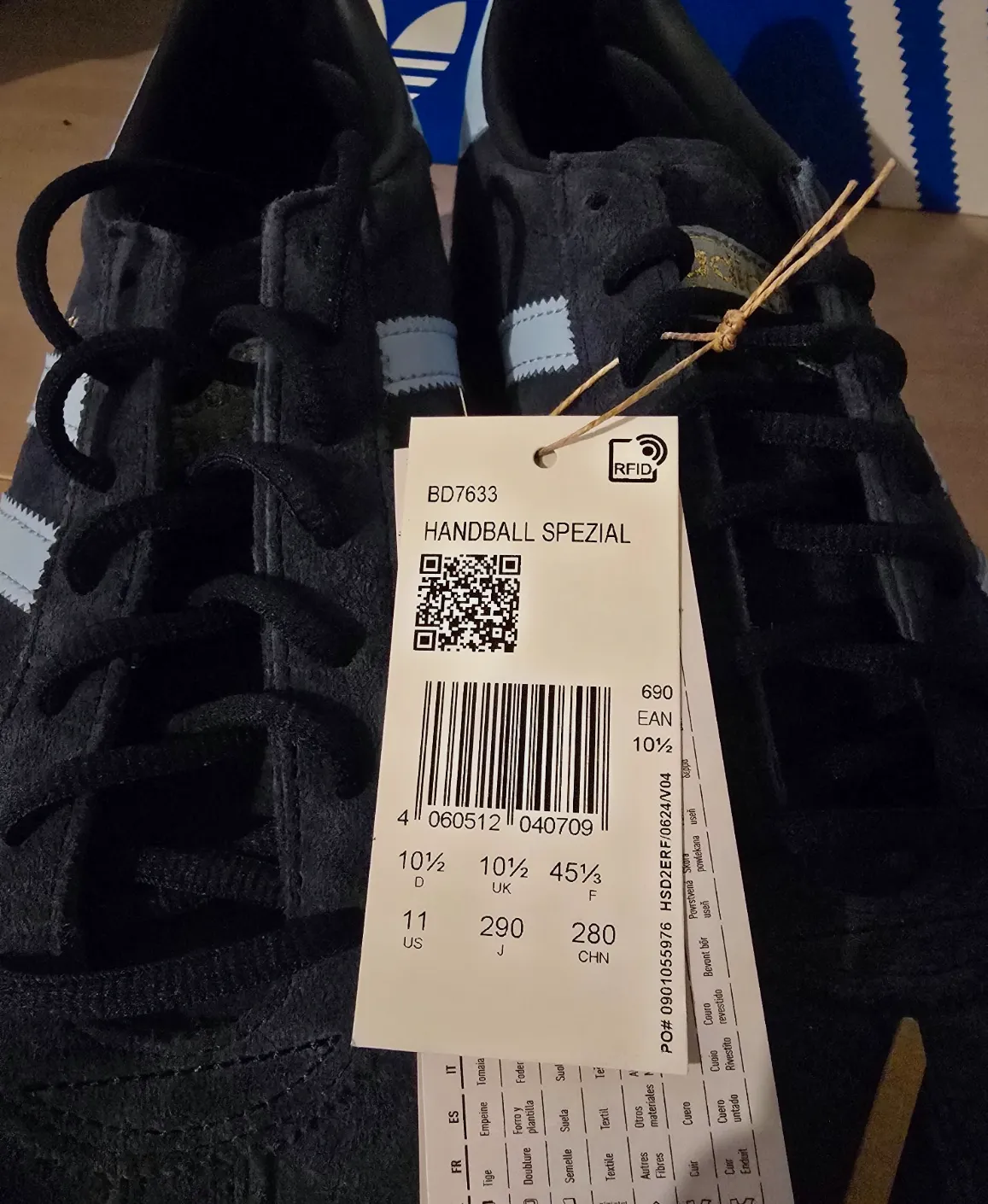 Baskets spezial handball taille 45 1/3 – Adidas – taille EU 45 7