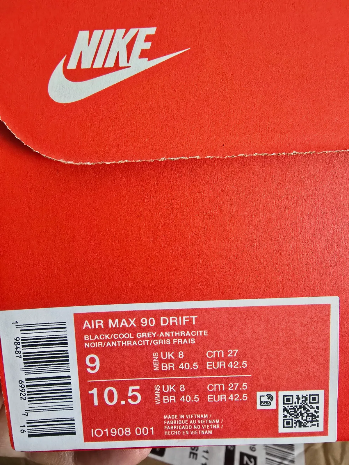 Baskets nike air max 90  Drift taille 42.5 – Nike – taille EU 42 8