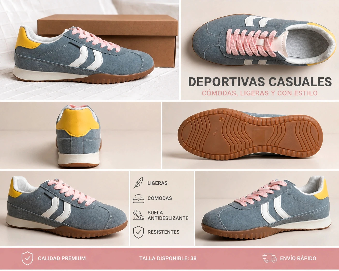 Sneakers mujer talla 38