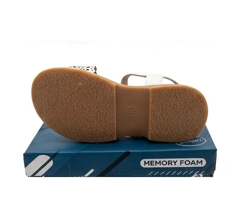 Sandalias Blancas Caladas D.R.M - Súper Cómodas (Memory Foam) TALLA 26 – DRM – taille 26 2
