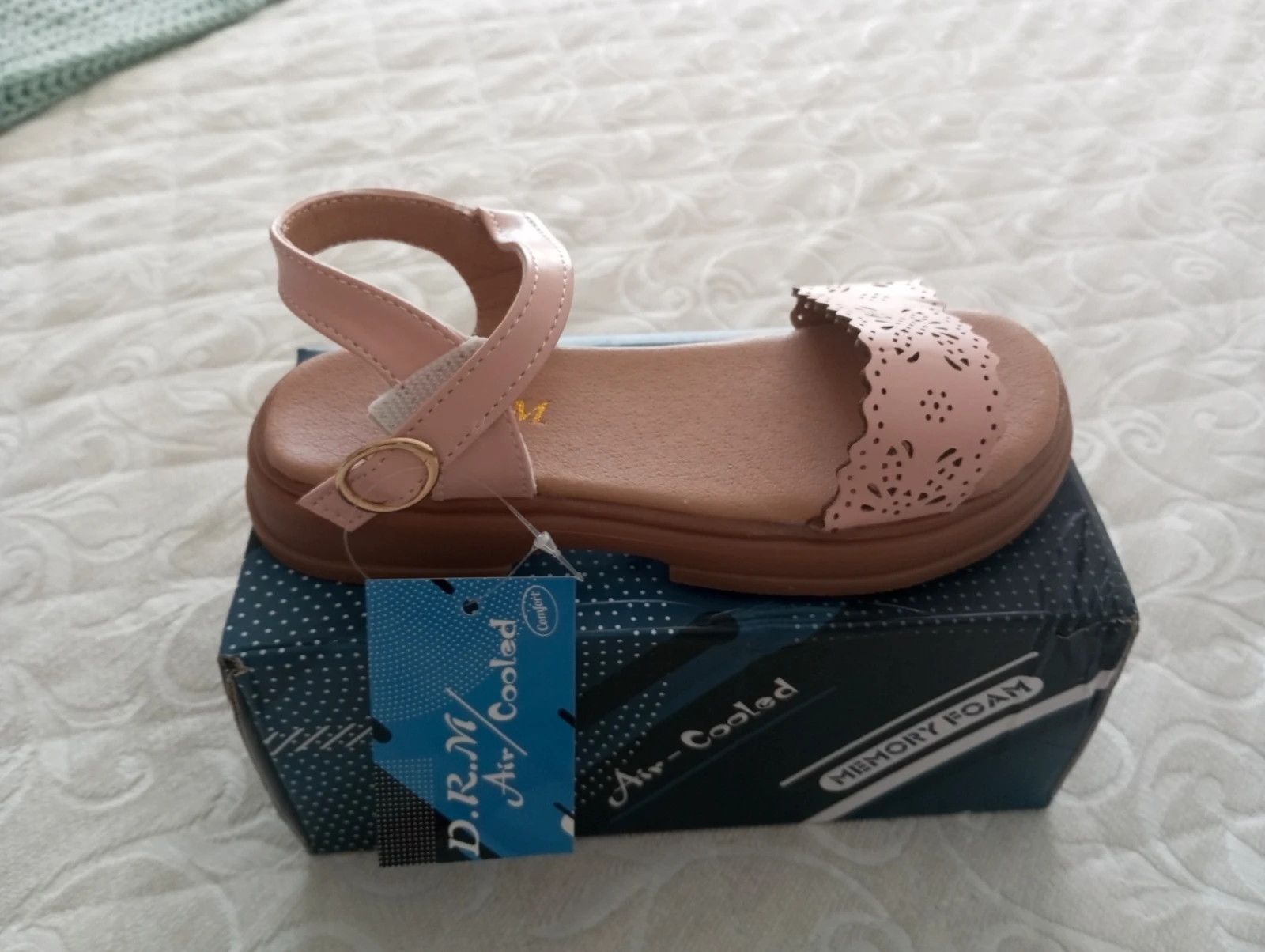 talla 31 Sandalias Niña Rosa Memory Foam Cómodas Verano Suela Antideslizante – DRM – taille 31 2