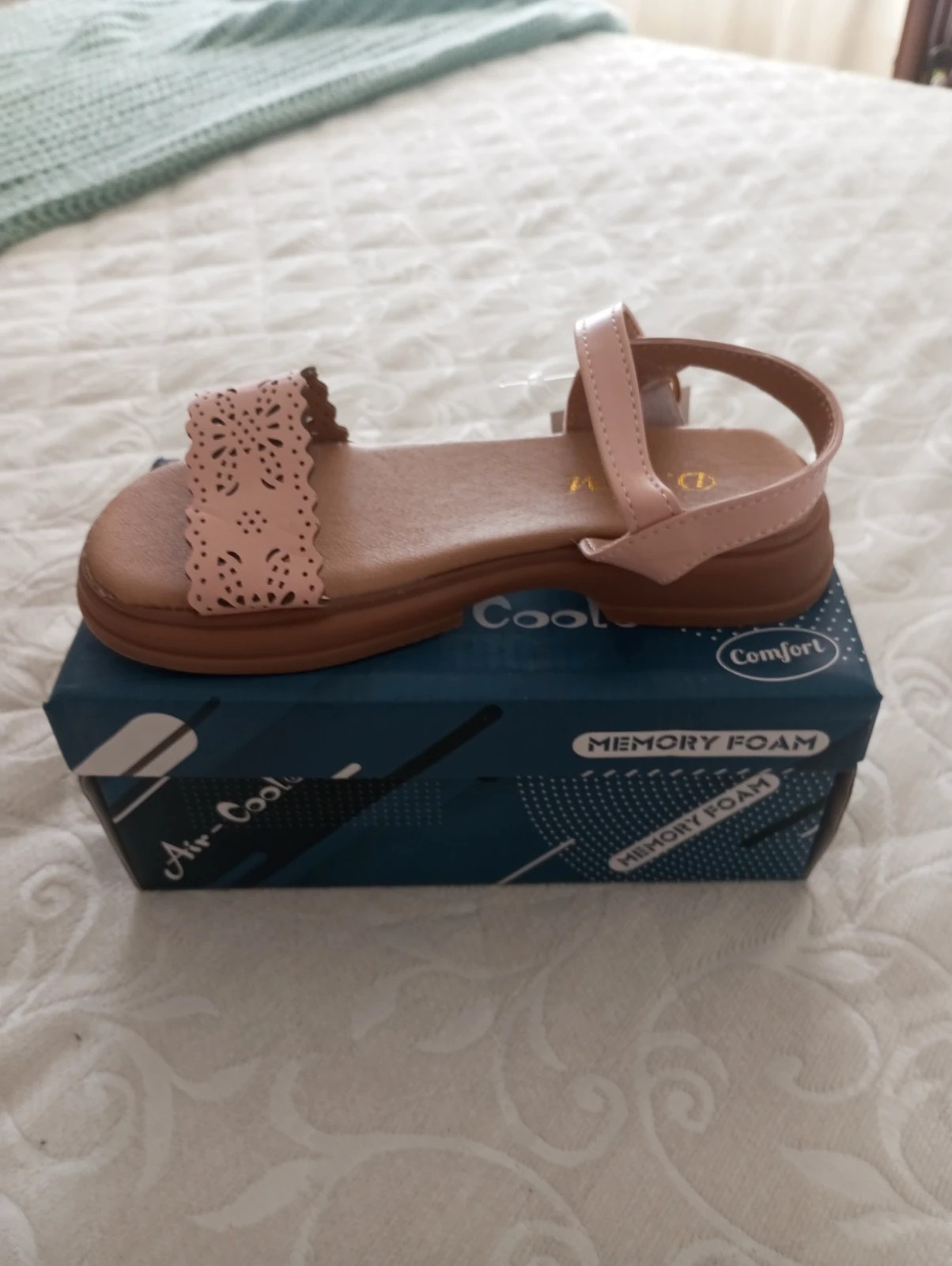Sandalias rosa palo niña D.R.M Memory Foam– Muy cómodas talla 26 – taille 26 3