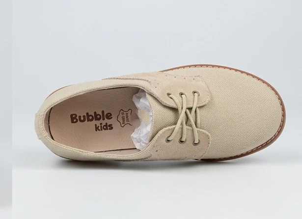 Zapatos tipo Blucher Bubble Kids – Beige/Lino talla 37 – Bubble Kids – taille 37 2