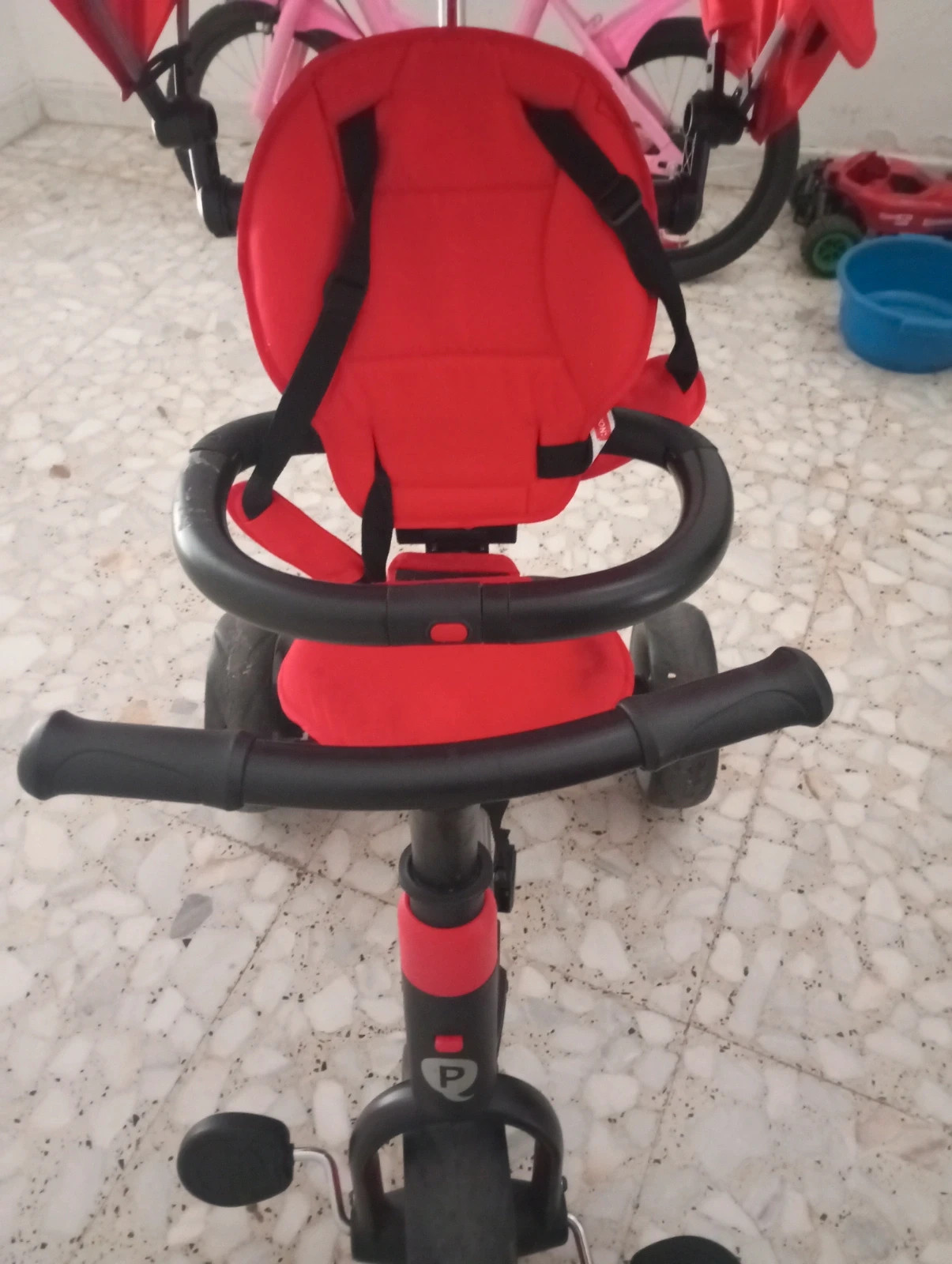 Triciclo de paseo rojo 3