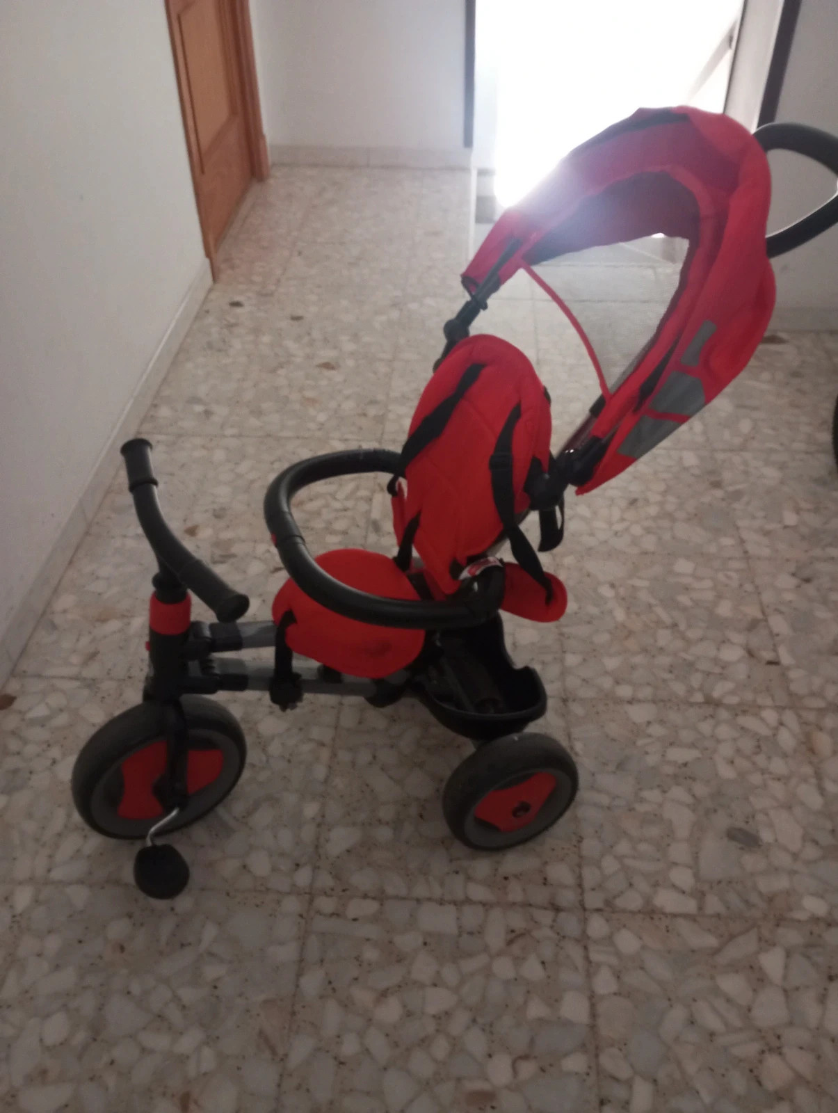 Triciclo de paseo rojo 2